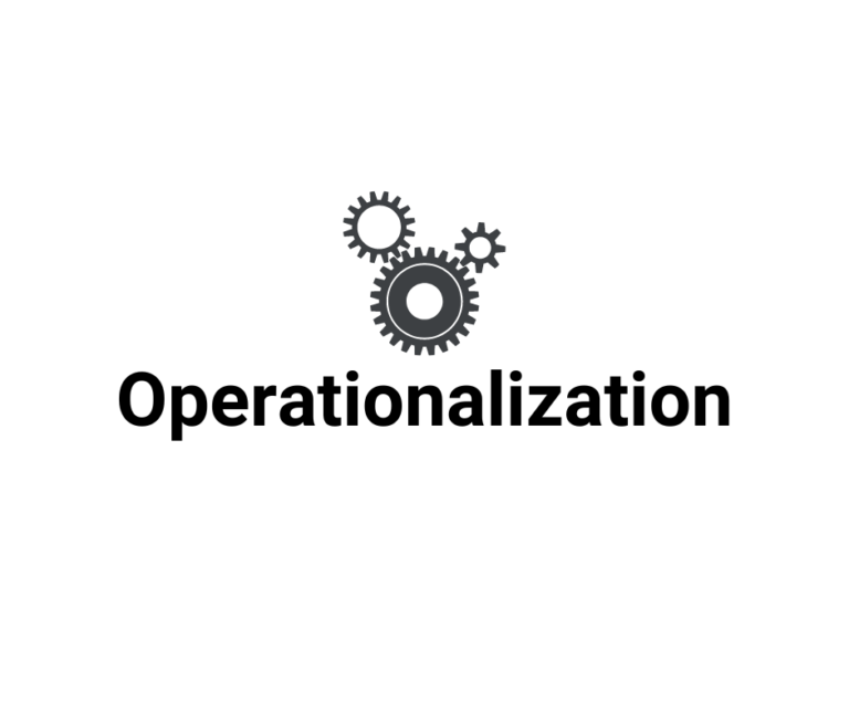 Operationalization icon